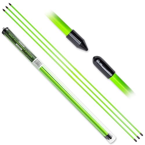 GoSports Golf Alignment Training Sticks (3-Pack, 48")